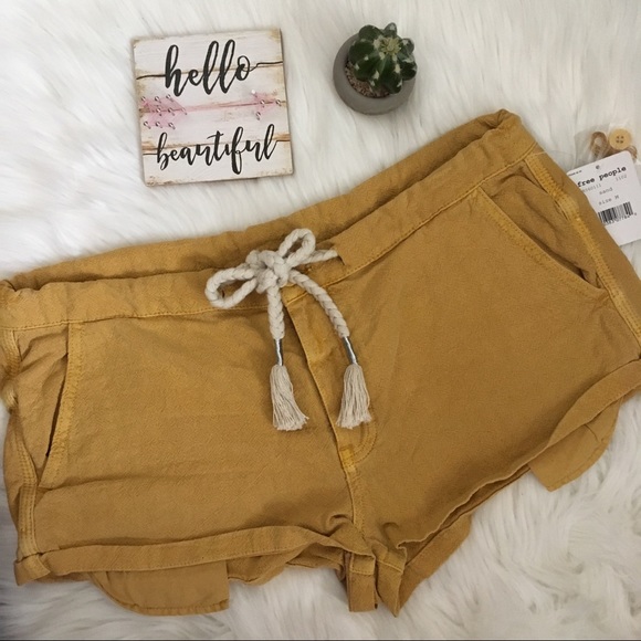 NWT Free People Shorts Sand Size Medium - Picture 8 of 8